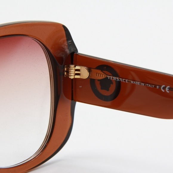 NEW VERSACE VE4387F 5324/0P OVERSIZED WOMEN’S SUNGLASSES MOD 4387-F - Picture 10 of 10